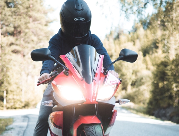 Does the Color of a Motorcycle Helmet Matter
