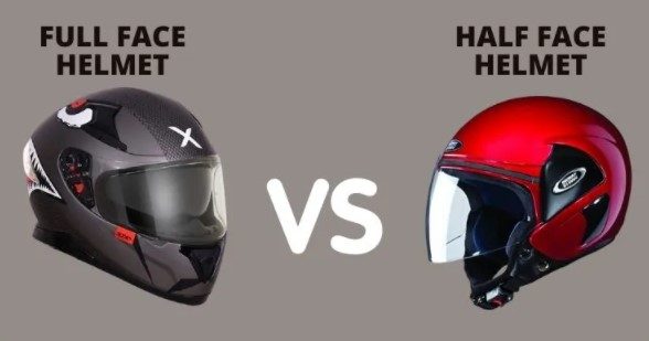 What Are The Differences Between Full Face And Half Face Helmets